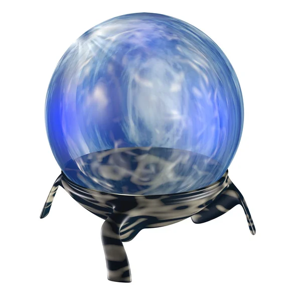 Magic blue orb — Stockfoto