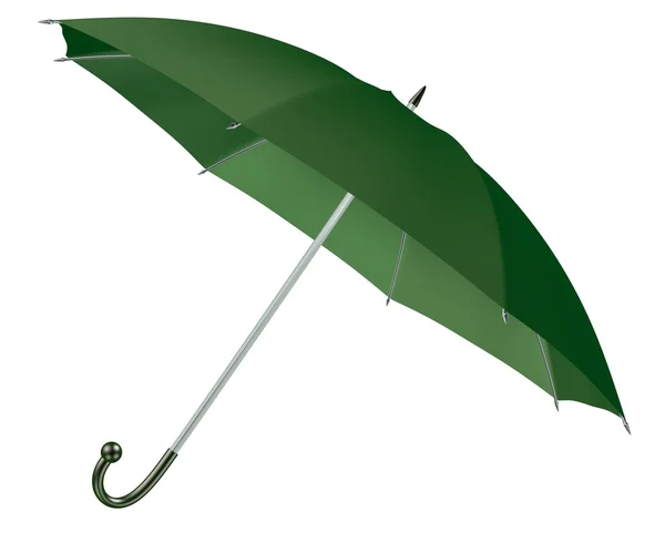 Ombrello verde — Foto Stock