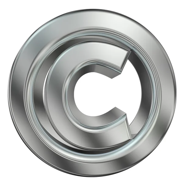 Simbolo di copyright — Foto Stock