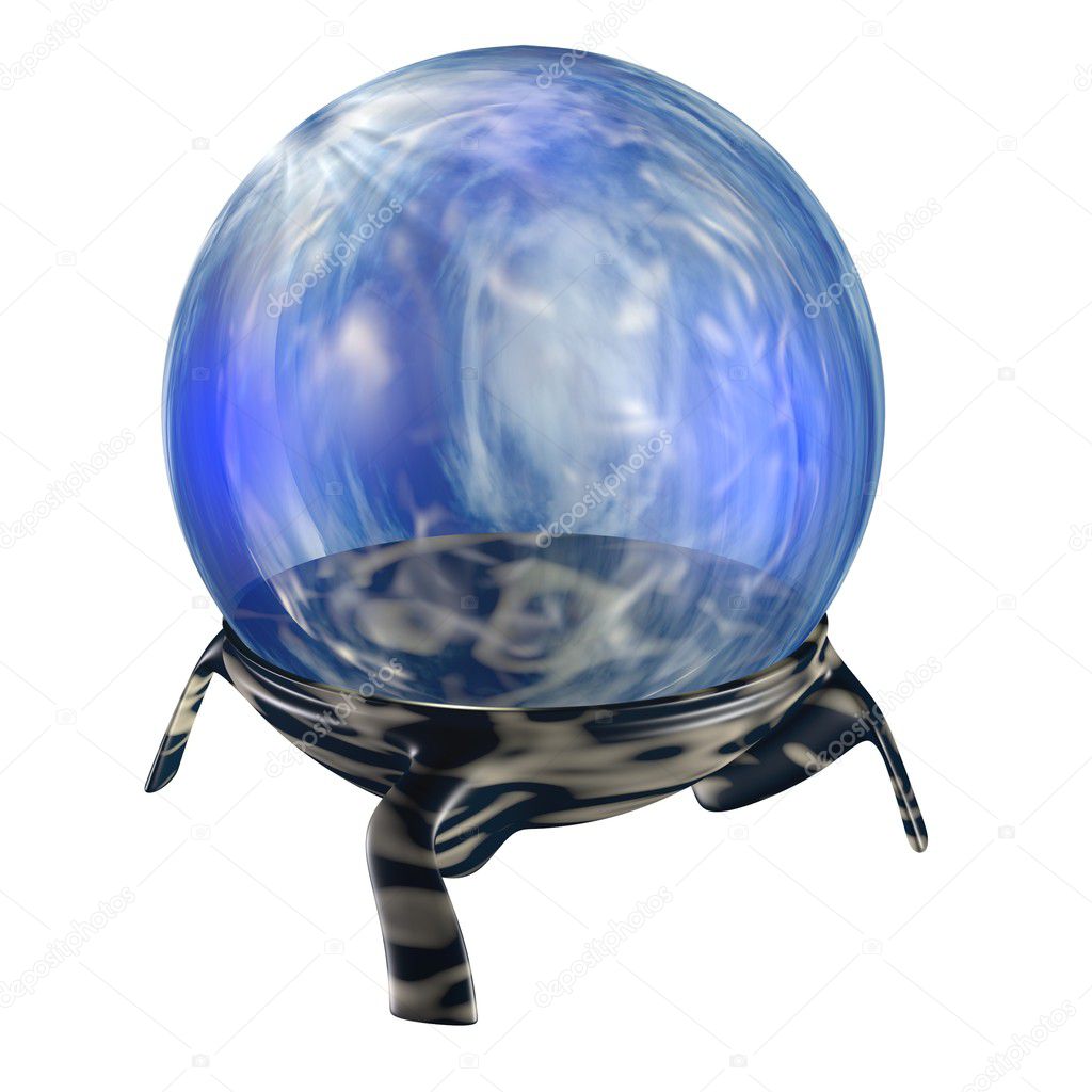 Magic blue orb