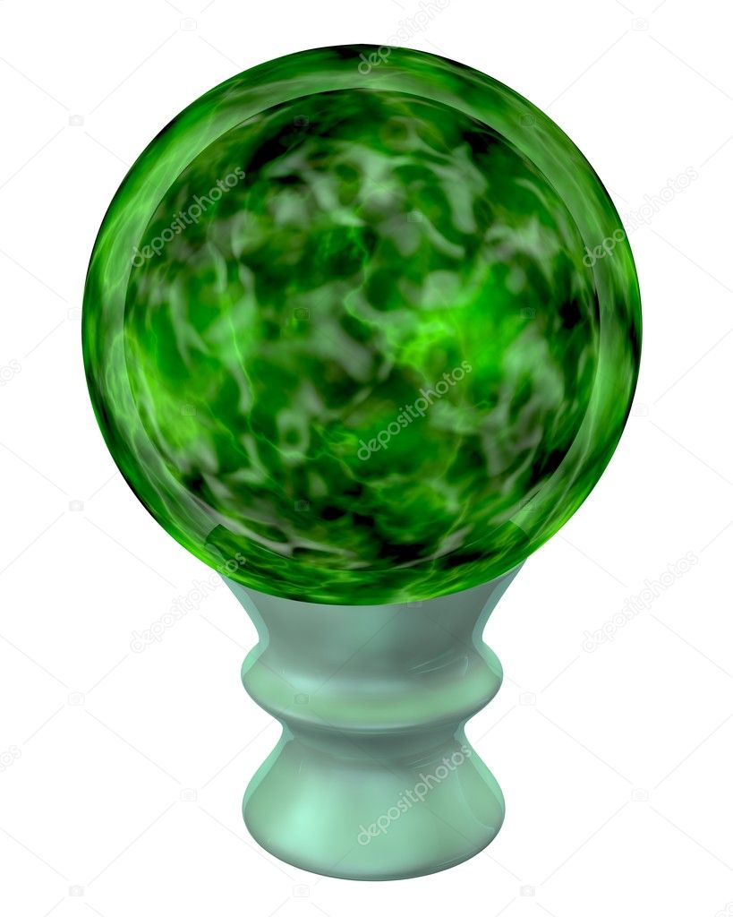 Green magic orb