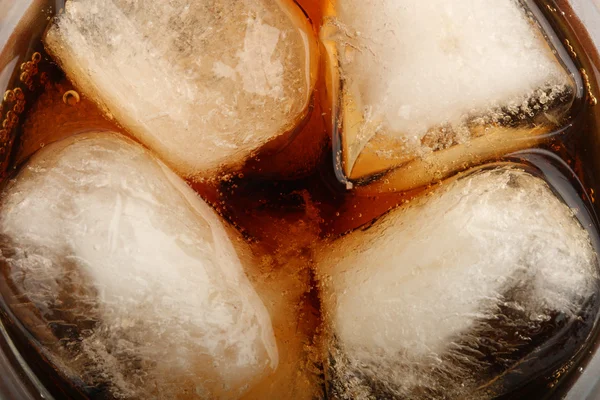 stock image Ice in cola