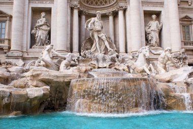 Trevi Çeşmesi, Roma, İtalya