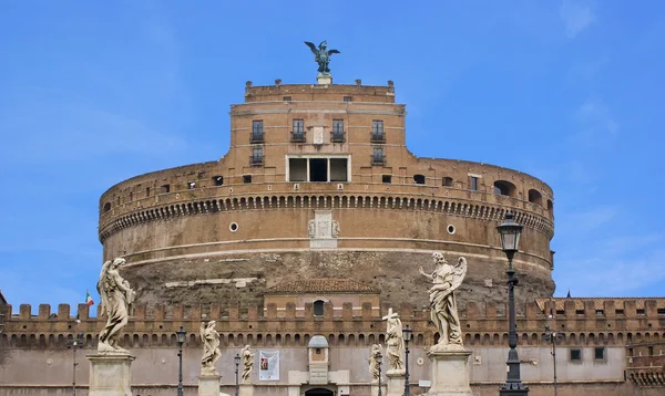 Svatý anděl hrad, Řím — Stock fotografie