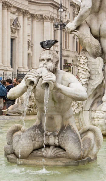 Statue of Neptune, Rome — Stock Photo, Image