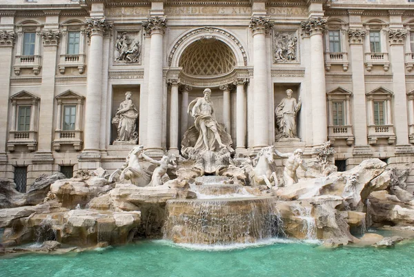Fontána Trevi, Řím, Itálie — Stock fotografie