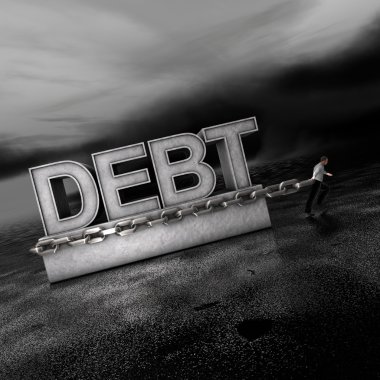 Debt: A Weight on Markets Going Forward clipart