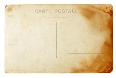 eski posta kartı dikiz