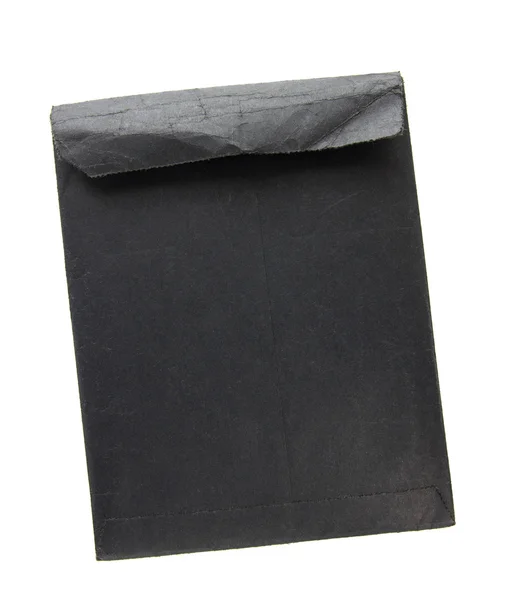 Старі чорно конверт — стокове фото