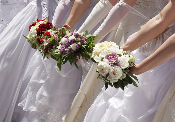 Malý svatební kytice — Stock fotografie