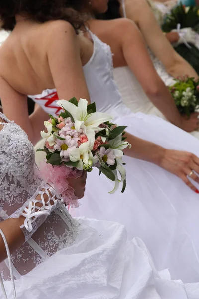 Kleiner Hochzeitsstrauß — Stockfoto