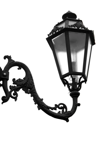 stock image Decorative street lamp isolated