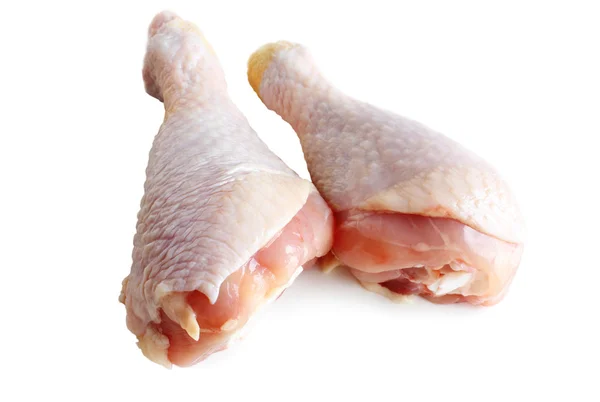 Çiğ tavuk bacağı. — Stok fotoğraf