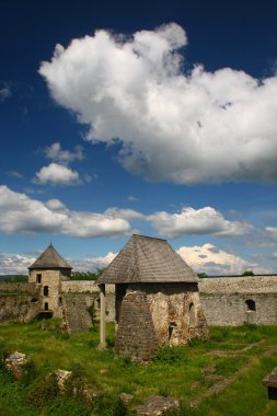 Old castle ruins clipart