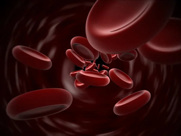 Клітини червоної крові, медицина, здоров'я, біологія, кардіологія — стокове фото