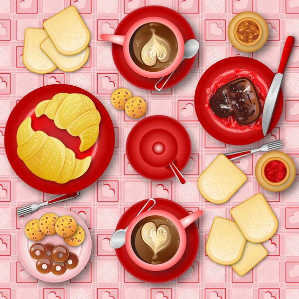 I love breakfast — Stock Photo, Image