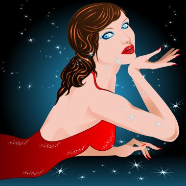 Star Woman clipart