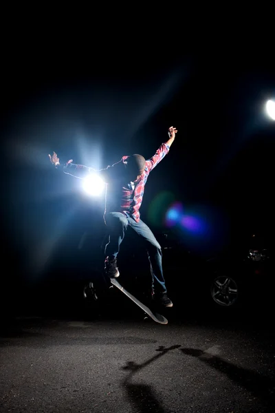 Cool skateboarder man — Stockfoto