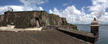 El Morro Fort Panorama clipart