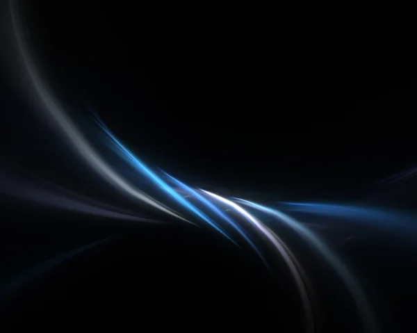 Blauer fraktaler Plasma-Hintergrund — Stockfoto