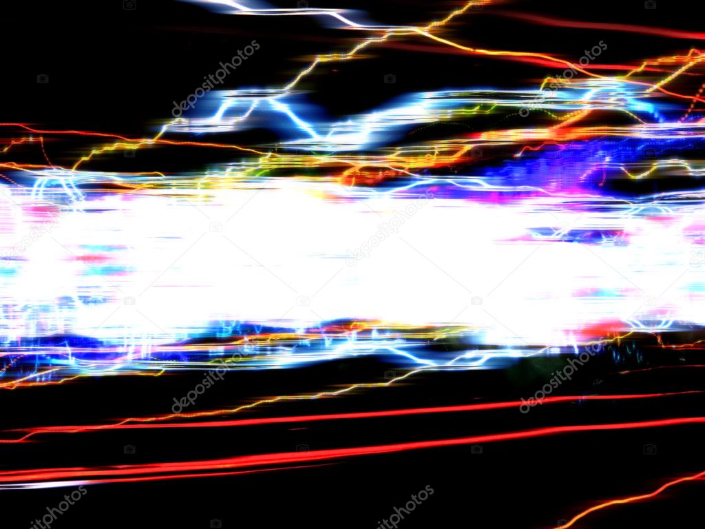 Funky Light Trails Layout
