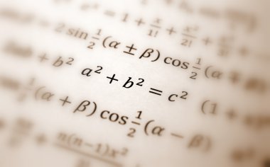 Pythagoras equation clipart