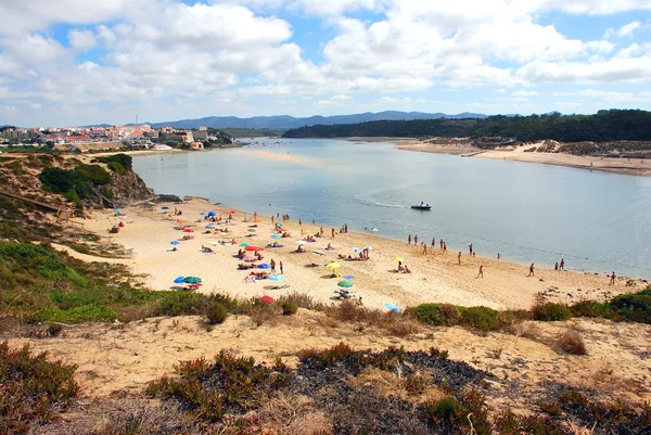 Playa Vila Nova de Milfontes — Foto de Stock