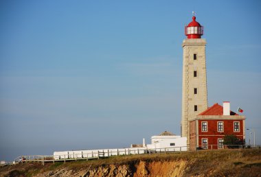 Lighthouse Sao Pedro de Moel clipart