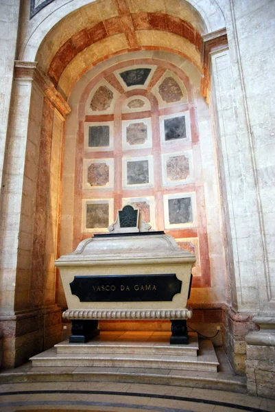 Cenotafio en el interior del famoso Panteón Nacional de Lisboa —  Fotos de Stock