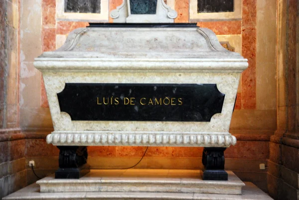 Cenotafio all'interno del famoso Pantheon Nazionale di Lisbona — Foto Stock