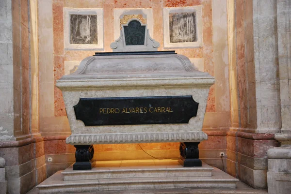 Cenotafio all'interno del famoso Pantheon Nazionale di Lisbona — Foto Stock