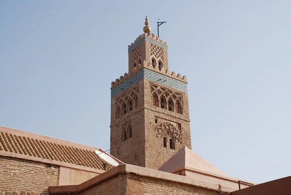 Mezquita torre en morocco — Foto de Stock