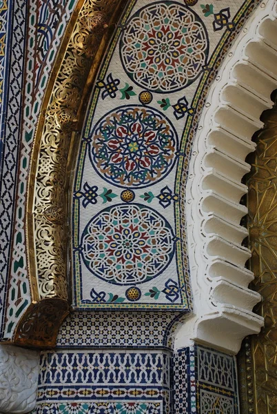 Entrada al Palacio, Fez — Foto de Stock