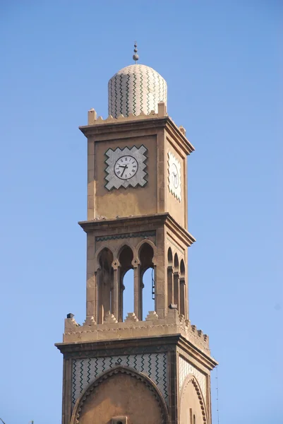 Wieża Meczetu w Maroko — Zdjęcie stockowe