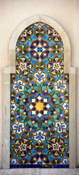 Detail mešita Hasana ii v Casablance — Stock fotografie