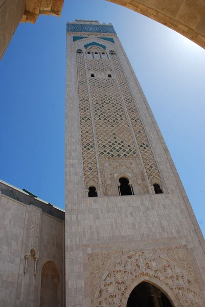 清真寺在卡萨布兰卡哈桑二世 — 图库照片