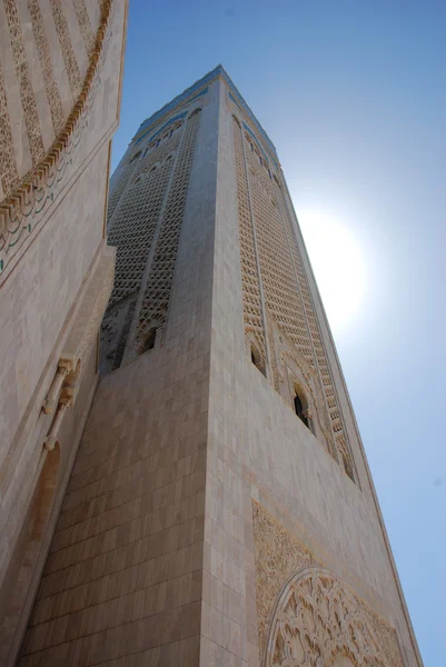 清真寺在卡萨布兰卡哈桑二世 — 图库照片