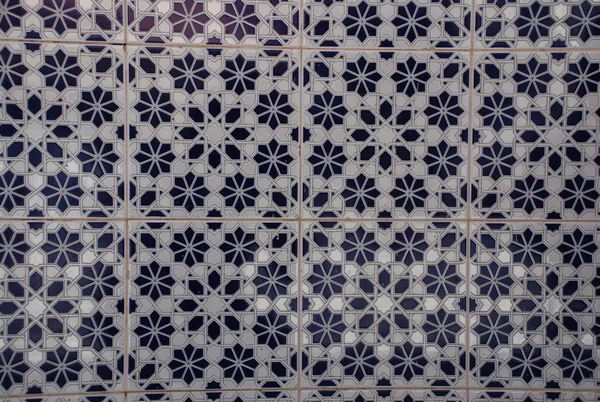 Mosaic ceramic tiles - Morocco — Stock Photo, Image
