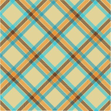 Textured tartan plaid pattern clipart