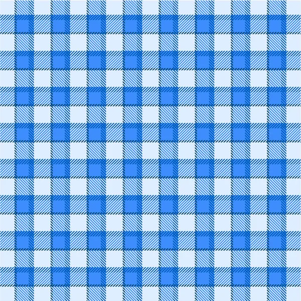 Blue plaid pattern — Stock Photo, Image