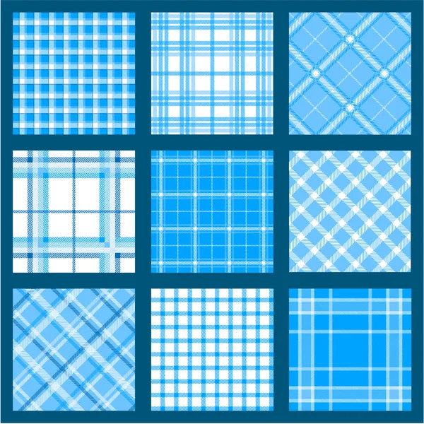 Plaid patterns — Stock Photo, Image