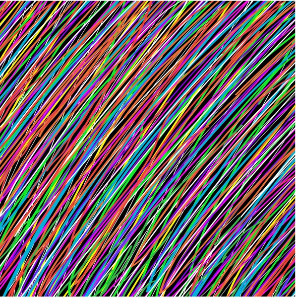Fond abstrait des lignes colorées — Photo