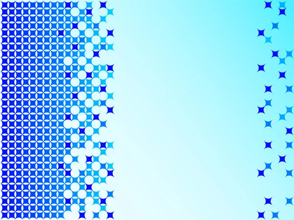 Latar belakang biru dengan piksel — Stok Foto