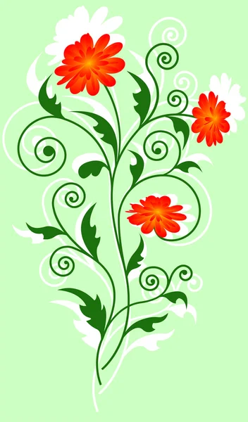 Floral design element — Stock Photo, Image