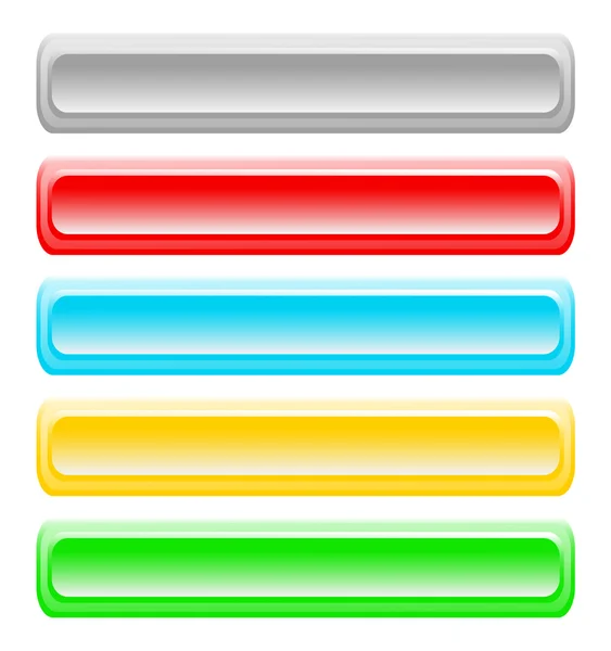 Set of bright buttons — Stock Photo, Image