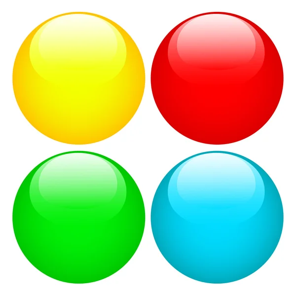 Яркие кнопки — стоковое фото