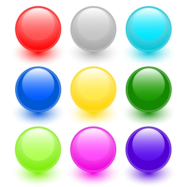 Set of buttons — Stock Photo, Image