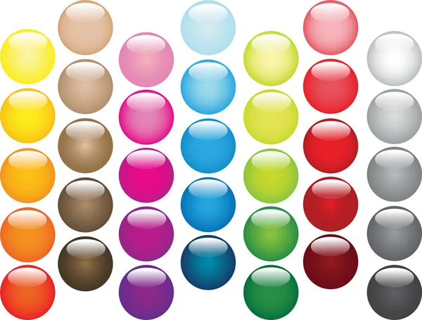 stock image Multi-coloured balls set