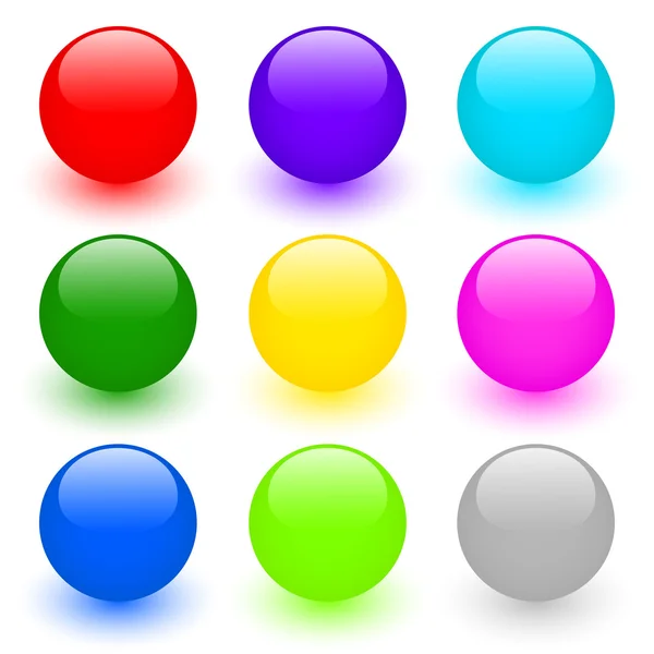 Set of buttons — Stock Photo, Image