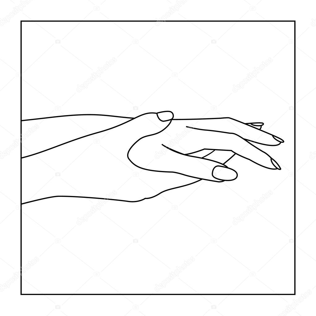 Female hands
